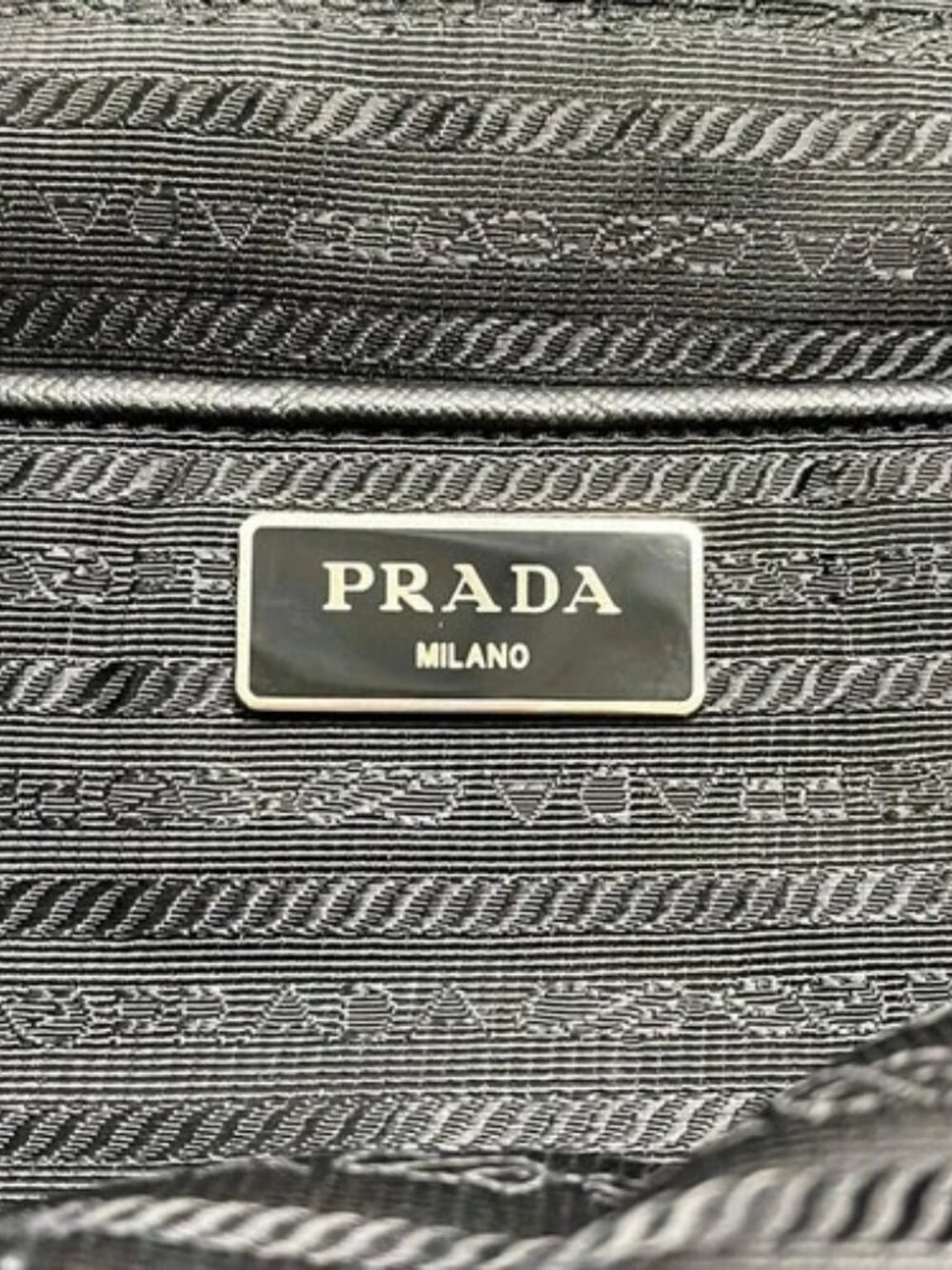 PRADA Khaki Nylon Backpack - Picture 8 of 9